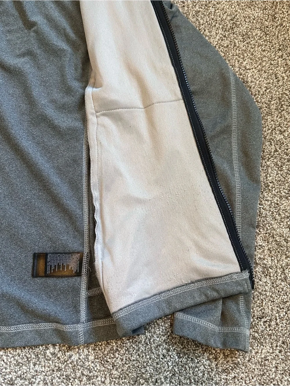 The North Face lightweight gray